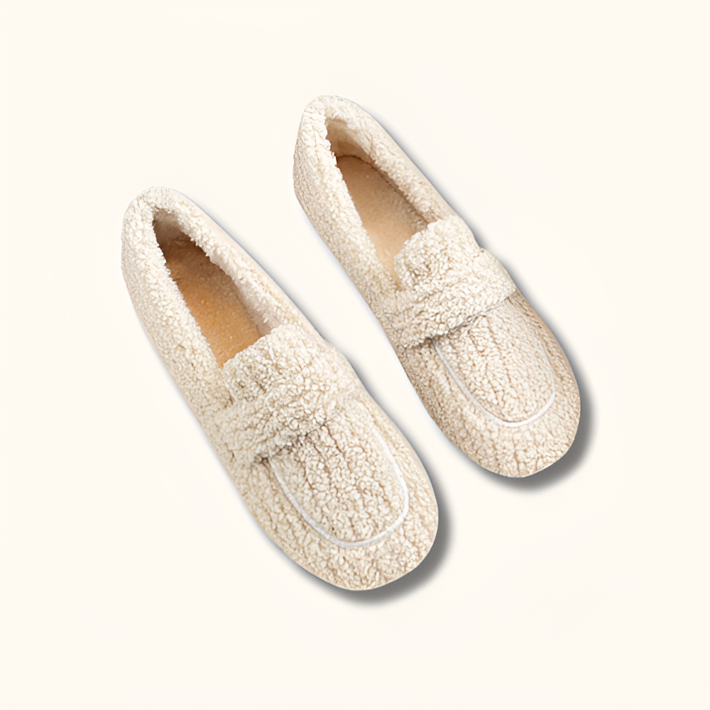 Plushy Moccasin Loafers