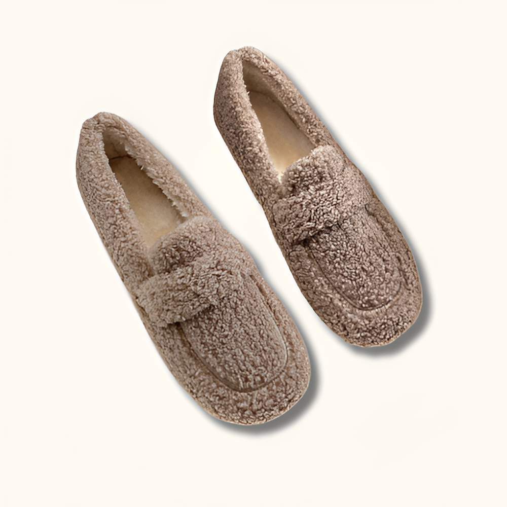 Plushy Moccasin Loafers